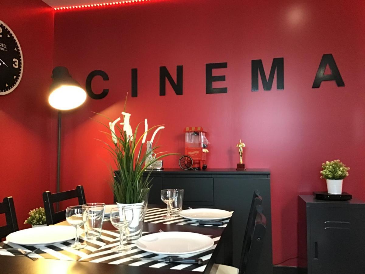 Appartement Cinema Video-Projecteur Et Garage Honfleur Exterior photo